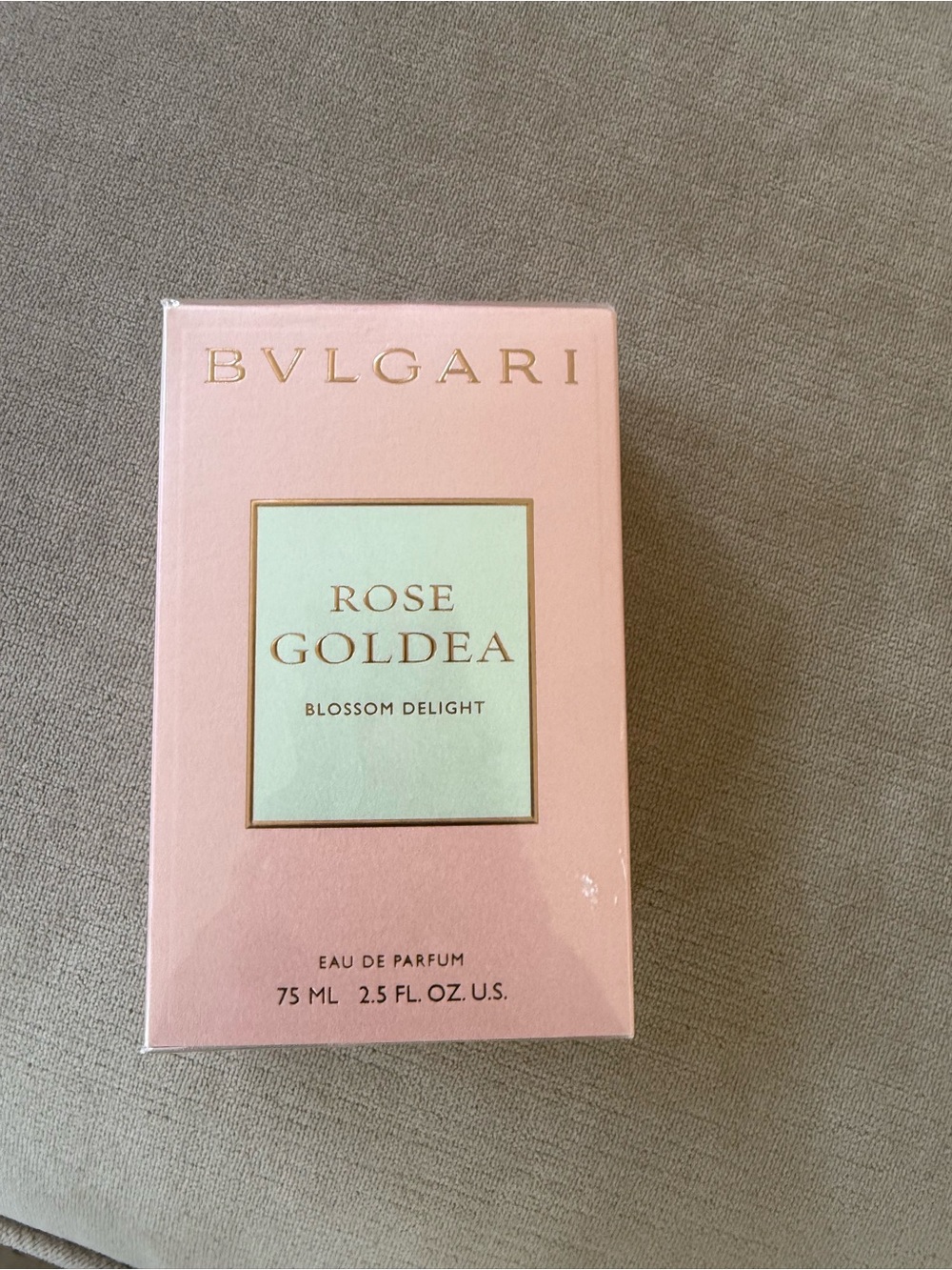 Bulgari Rose Goldea Blossom Delight - Pale Pink & Gold Accents 2.5 oz - NEW